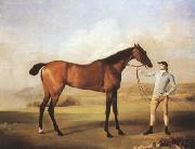 STUBBS, George Molly Longlegs with Jockey (mk08) oil